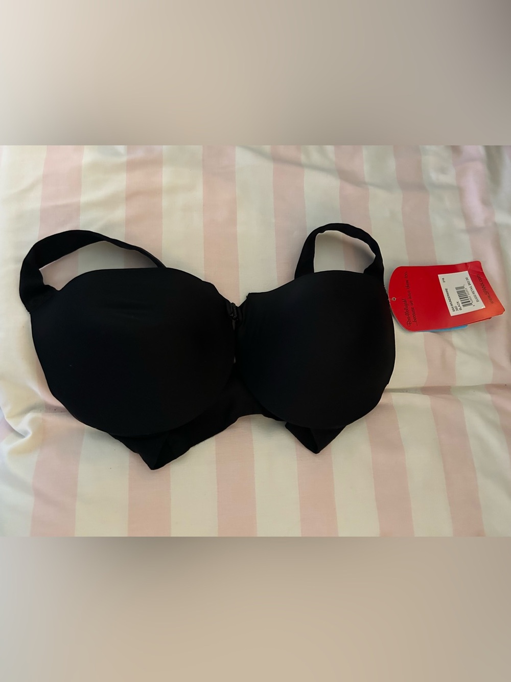 SPANX Bra-llelujah Underwire Bra 36D Black Full Coverage Smoothing NWT $82 - Picture 2 of 9